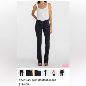 Miss Me After Dark Slim Bootcut Jeans 33x34